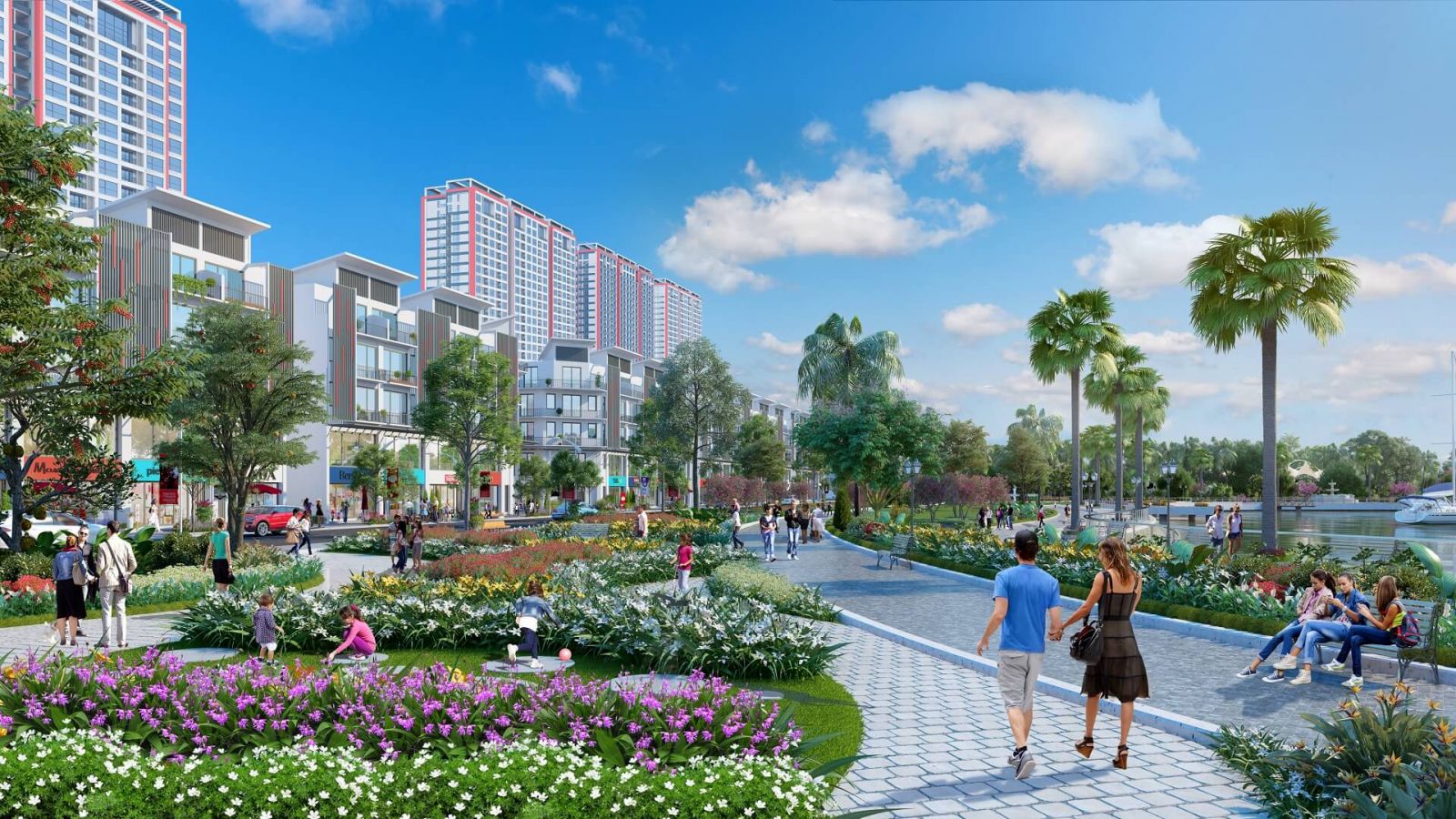 Khai Sơn City – Chuỗi tiện ích 100 điểm giữa lòng Long Biên
