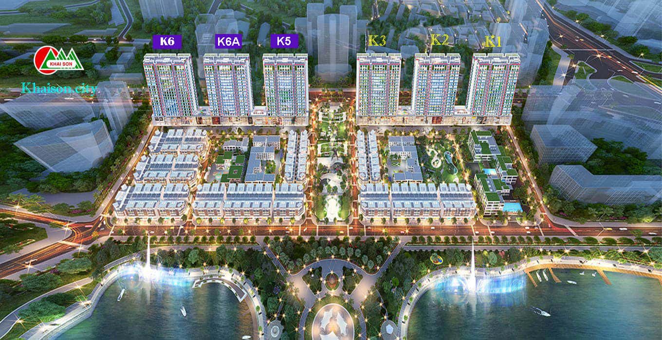 MẶT BẰNG K5,K6,K6A KHAI SƠN CITY