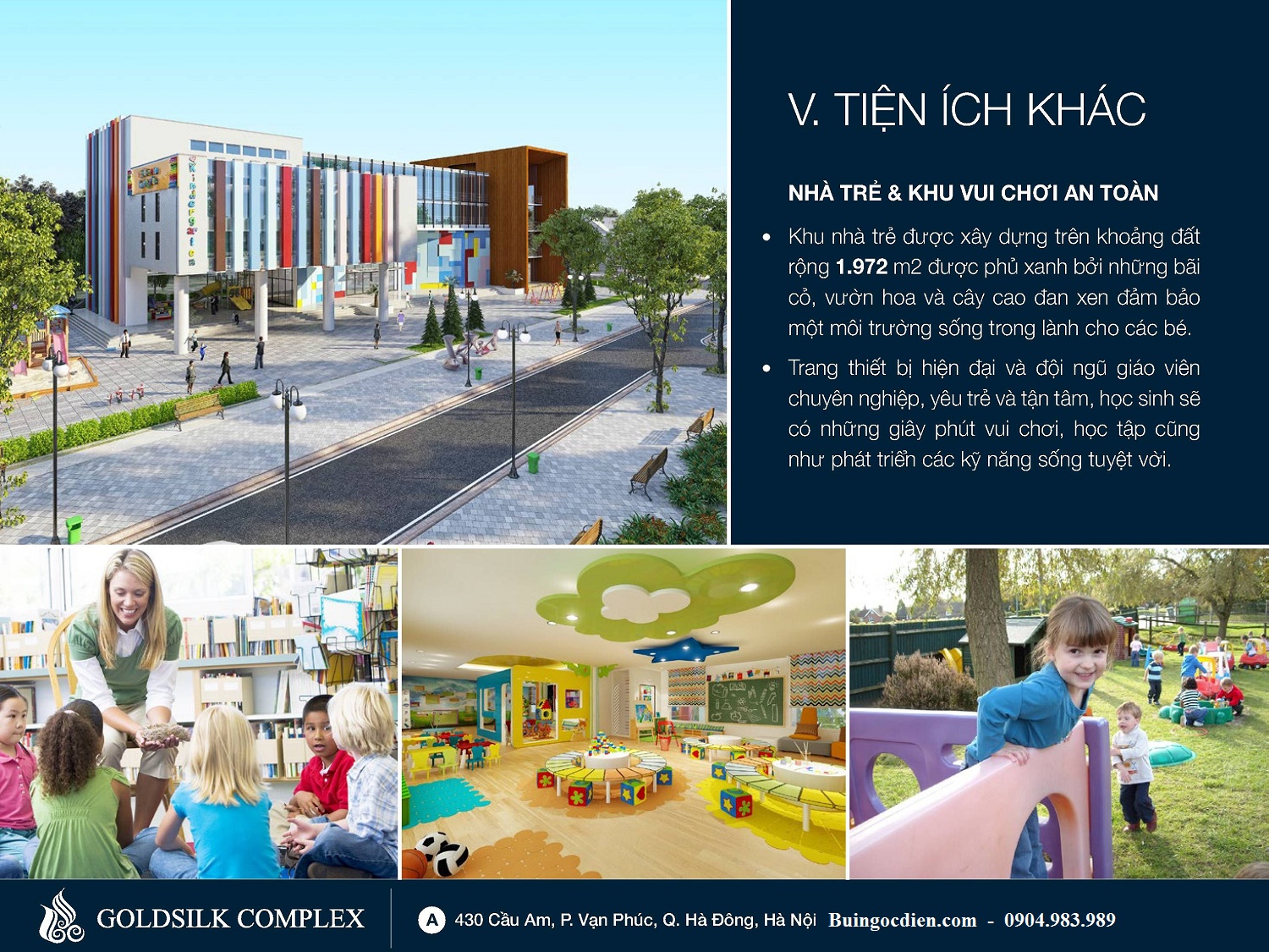 các tiện ích khác của goldsilk complex